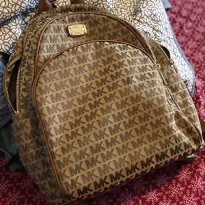 Michael kors backpack. Gently used